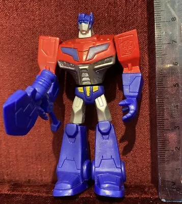 Transformers Kabaya Animated Optimus Prime Pvc Action Figure Tomy Like New!!! • $45.66