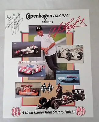 COPENHAGEN RACING Salutes A.J. FOYT 1957-1991 Facts Card (Indy Car Nascar) • $4.99
