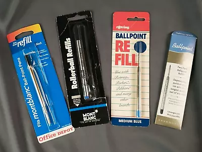 Ballpoint Pen Refills Lot Of 5 Refills Vintage 069 • $17.50