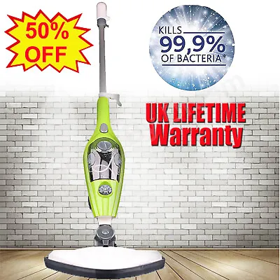 £47.40 • Buy 10 IN 1 Hot Steam Mop Hand Held Cleaner Steamer Floor Carpet Washer Window 🥇🏆