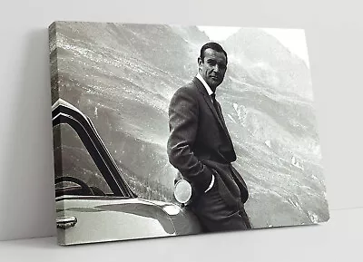 James Bond 1 Large Canvas Wall Art Float Effect/frame/picture/poster Print- • £17.99