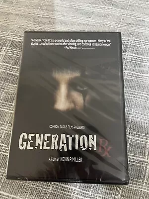 GENERATION RX (DVD 2009) Medicine & Corruption Kevin P. Miller New Sealed • £24.99