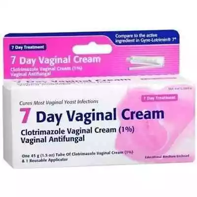 7 Day Vaginal Antifungal Cream With Applicator Generic Monistat EXP 09/2024 • $9.97