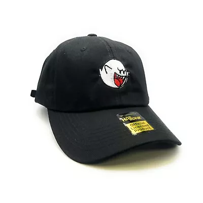 Boo Mario Bros Dad Hat (Black) • $13.95