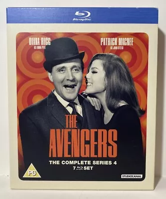 The Avengers Tv Series 4 - Diana Rigg Complete Season 4 - Blu Ray Set • $50