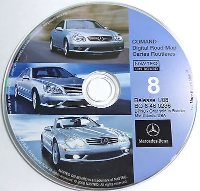 2000 2001 2002 2003 2004 CLK55 CLK500 CLK430 CLK320 Navigation CD#8 Mid Atlantic • $35