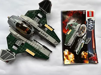 Lego Star Wars Annakin's Jedi Interceptor 9494. Instructions. NO Figures Or Box. • £2.20