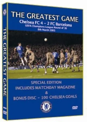 Chelsea FC - The Greatest Game [DVD] - Mint / New • £3.95