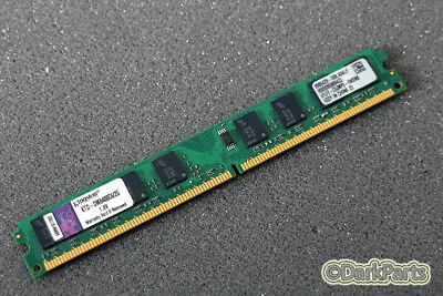£2.95 • Buy Kingston KTD-DM8400C6/2G 2GB PC2-6400U DDR2-800 Low Profile Memory RAM