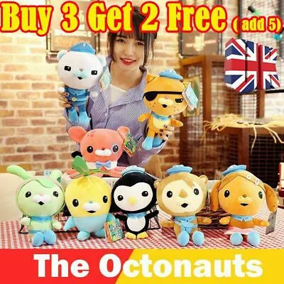 Octonauts Barnacles Dashi Kwazii Peso Tweak Shellington Inkling Tunip Plush Toys • £7.18