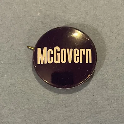 Vintage McGovern Campaign Button Pin Pinback • $2.99