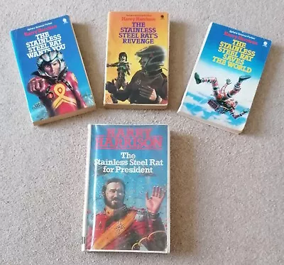 £5 • Buy Harry Harrison Stainless Steel Rat - Bundle 1979 To 1982