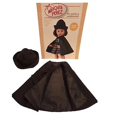 Mariquita Perez Dress Nº 3 Cloak And Hat Doll Salvat • $32.99