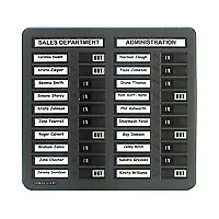 £120.15 • Buy Indesign 20 Name In/Out Board Grey