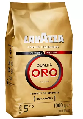 Lavazza Qualità Oro 100% Arabica Medium Roast Coffee Beans Pack Of 1kg- AU • $29