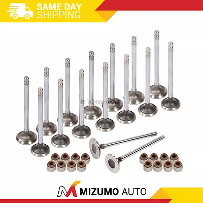 Intake Exhaust Valves W/ Seals Fit 90-01 Honda CRV Acura Integra 1.8 2.0 B18 B20 • $75.95