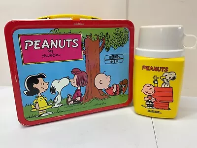 Vintage Peanuts Lunchbox And Thermos • $5.50