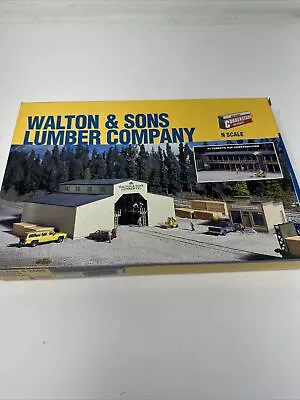 WALTHERS # 933-3244 MILLS BROS' LUMBER WHOLESALER BUILDING KIT ~ N SCALE Sealed • $40