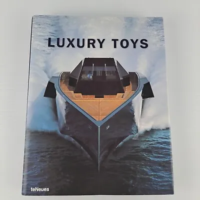 Luxury Toys By TeNeus Large Hardcover Coffee Table Book Yachts Cars Airplanes  • $50