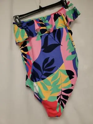 Motherhood Maternity One Shoulder One-Piece Swimsuit Size Medium (DEFECT) • $30.23