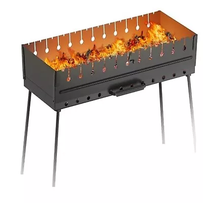 Charcoal Grill For 8 Skewers - Portable Barbecue 16.93 L X 12.60 W X 16.93 H ... • $154.79