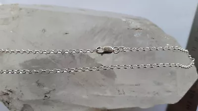 $22.95 • Buy 925 Solid 925 Sterling Silver Italian Made 2mm Belcher/rolo Chain 40-100cm