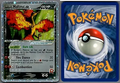 2004 Pokemon EX Team Rocket Returns #100/109 Rocket's Moltres Ex Ultra Rare • $199.99