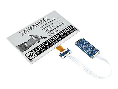 Waveshare 7.5inch E-Paper E-Ink Display Module For Raspberry Pi Pico 800×480 • $65.24