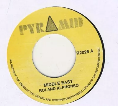 £6.99 • Buy Roland Alphonso ‎– Middle East / Jungle Bit MINT 7  SKA PYRAMID ROCKSTEADY