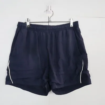 $14.97 • Buy Puma Mens Shorts Size M Navy Blue Athletic Running Pockets