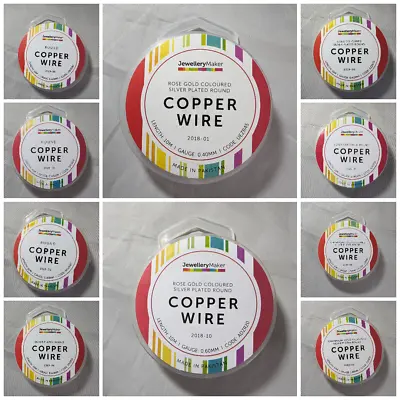 Copper Wire For Jewellery Making Jewellery Maker Choose Your Colour • £4.50