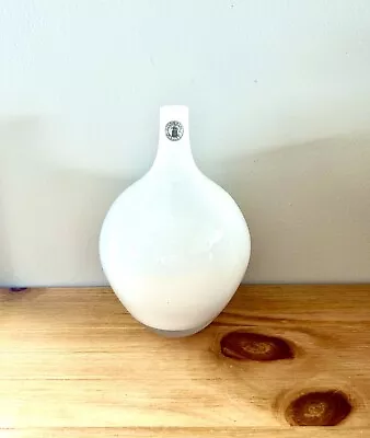 White IKEA Vase / Johanna Kalinin / White Opaque Salong Retired Vase • $25