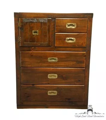 YOUNG HINKLE Solid Knotty Pine Rustic Americana 36  Chest Of Drawers 446-307 • $439.99