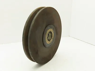 Snatch Block Wire Rope Steel Pulley Sheave 11-3/4  OD 2  Bore NS 1321 • $399.99