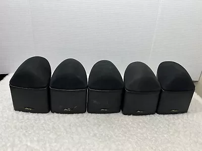 Mirage Nanosat Nano BLK 5.0 Satellite Speakers Set Of 5 Working Condition • $200.10