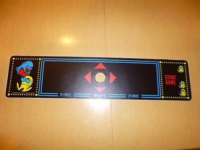 Multicade Pac Man Control Panel Overlay Without Trackball Die Cut • $26.99