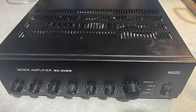 Mood Media Mx-60 Mm Mixer Amplifier In Great Condition • £50