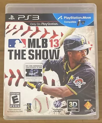 MLB 13: The Show PS3 Sony PlayStation 3 2013 • $7.99