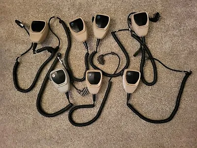 Lot Of 7 Motorola HMN1080A Radio Standard Palm Microphones USED • $79