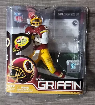 2012 McFarlane NFL Football Series 31 Redskins Robert Griffin III Figure #10 • $19.95