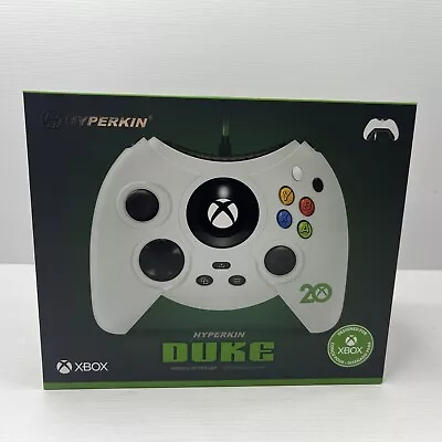 Hyperkin Duke Wired Controller (Xbox 20th Anniversary Limited Edition) (White)  • $125