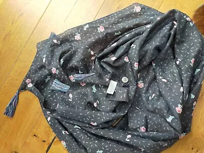 Radley Scarf Large Silk Cotton Mix Excellent Condition • £15