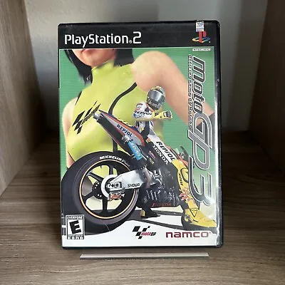 Moto GP 3 Sony PlayStation 2 (PS2) CIB Complete Tested Video Game Racing Namco • $11.16