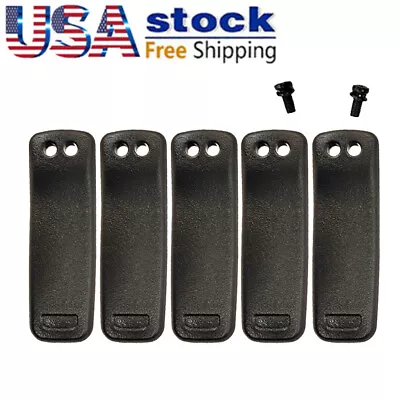 5 Pack Belt Clip Fits For VX-131 VX132 VX160 VX168 VX180 VX210 VX600 VX800 Radio • $11.99