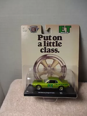 1/64 Scale M2 Et Mags Green 1968 Mercury Cougar R-code • $2.49