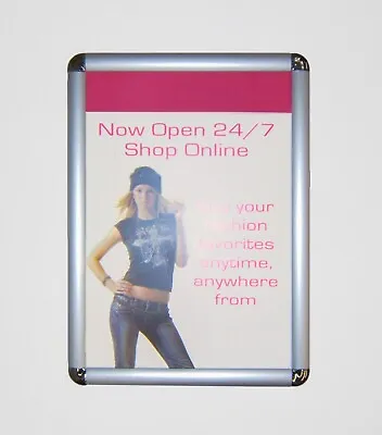 Poster Sign Frame Open & Snap To Makes Changing Posters Easy A3 UK Made • £4.75