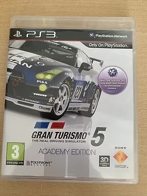 £4 • Buy Ps3 Games Gran Turismo 5 The Real Driving Simulator Academy Edition