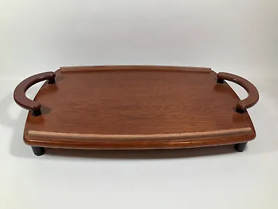 Vintage 1990s GIOTTO Exotic Woods Tray By MEMPHIS Designer GEORGE SOWDEN • $195