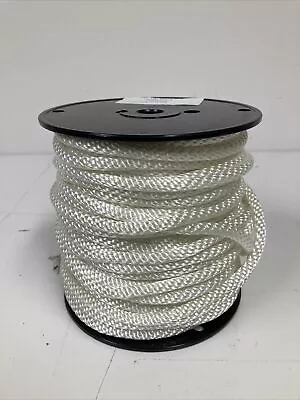 New 5/16 #10 X 175 Ft Solid Braid Nylon Rope White • $40.99