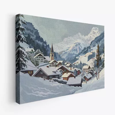 Appealing Mountain Design 3 Horizontal Canvas Wall Art Prints Pictures • $58.99